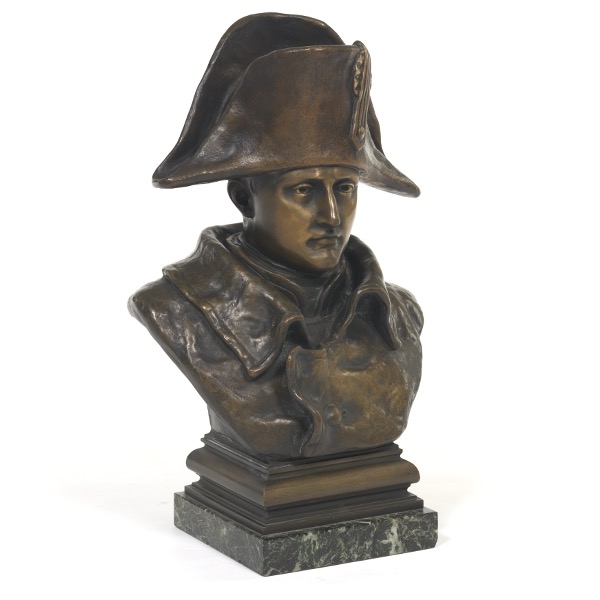 BRONZE BUST OF NAPOLEON, AFTER