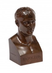 BRONZE BUST OF NAPOLEONBronze
