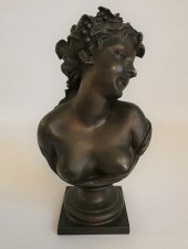 BRONZE BUST SIGNED V. CONDINA1