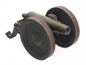 BRONZE CANNON 19TH CENTURY BOR