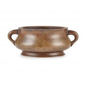 BRONZE CENSER
XUANDE MARK BUT