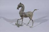 BRONZE CHINESE "FLYING HORSE O