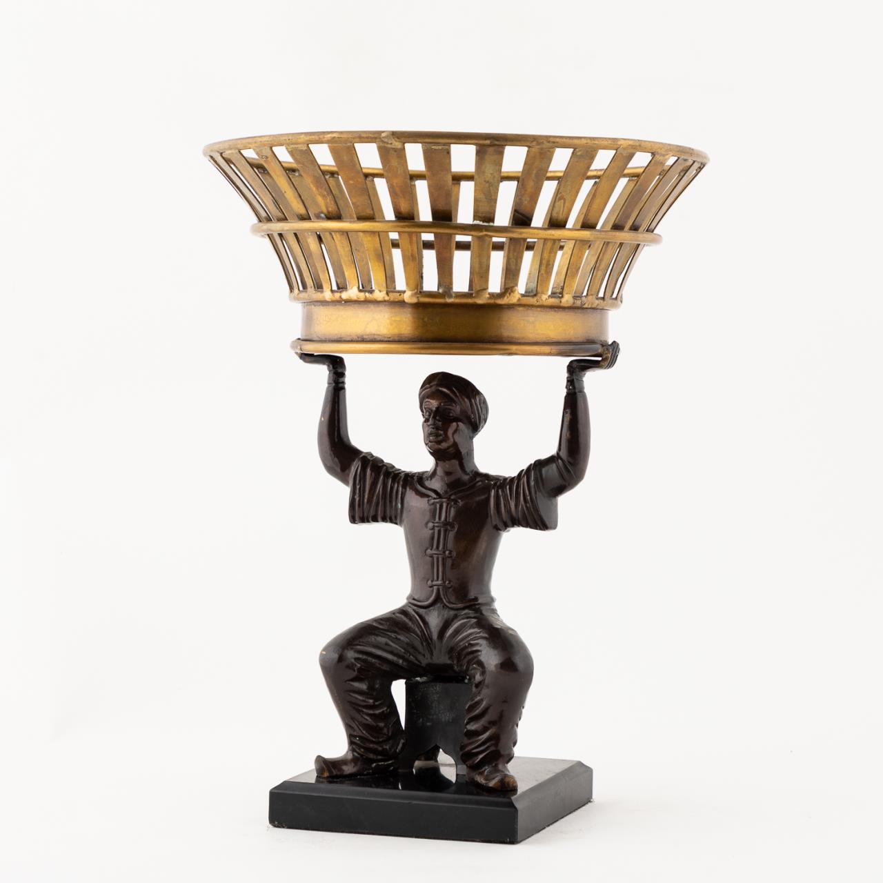 BRONZE CHINOISERIE FIGURAL
