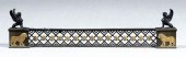 Bronze classical fire fender,