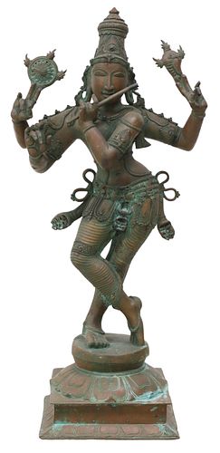 BRONZE/ COPPER ALLOY SCULPTURE