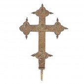 BRONZE CRUCIFIX 10 ¼" x 6 ½" B