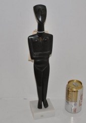 BRONZE CYCLADIC STYLE FIGUREon