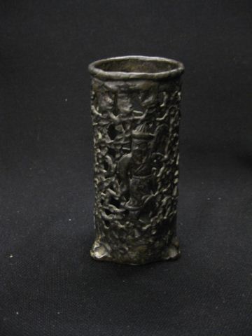 Bronze Cylindrical Pipe Holder