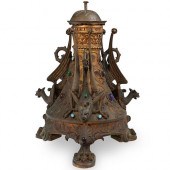 BRONZE DECORATIVE TABLE BASEDE