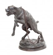 BRONZE DOG AFTER CHARLES VALTO