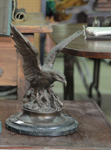 BRONZE EAGLE AFTER JULES