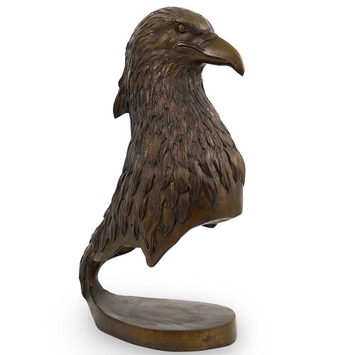 BRONZE EAGLE HEAD