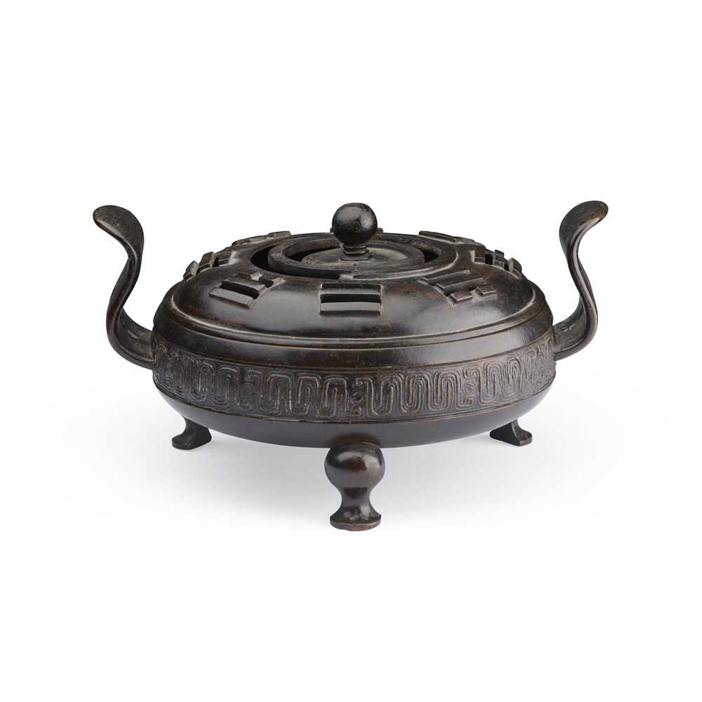 BRONZE 'EIGHT TRIGRAMS' INCENSE