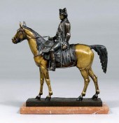 Bronze equestrian figure of Na