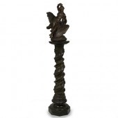 Bronze Figural Group of Hebe a