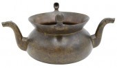 BRONZE FIGURAL POTBronze Figur