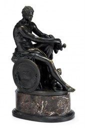 Bronze figure after the antiqu