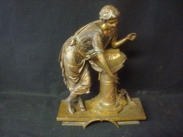 Bronze Figure. From a Long Island