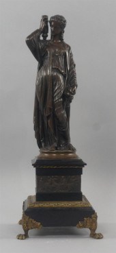 BRONZE FIGURE OF A CLASSICAL G