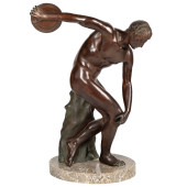 BRONZE FIGURE OF A GREEK OLYMP