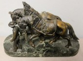 Bronze Figure of a Plough Man