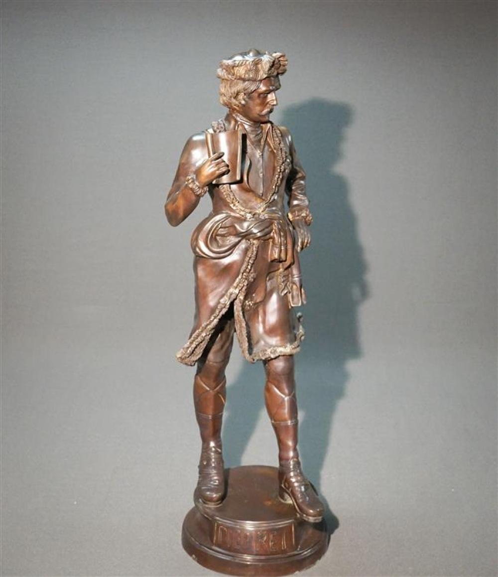 BRONZE FIGURE OF A RENAISSANCE