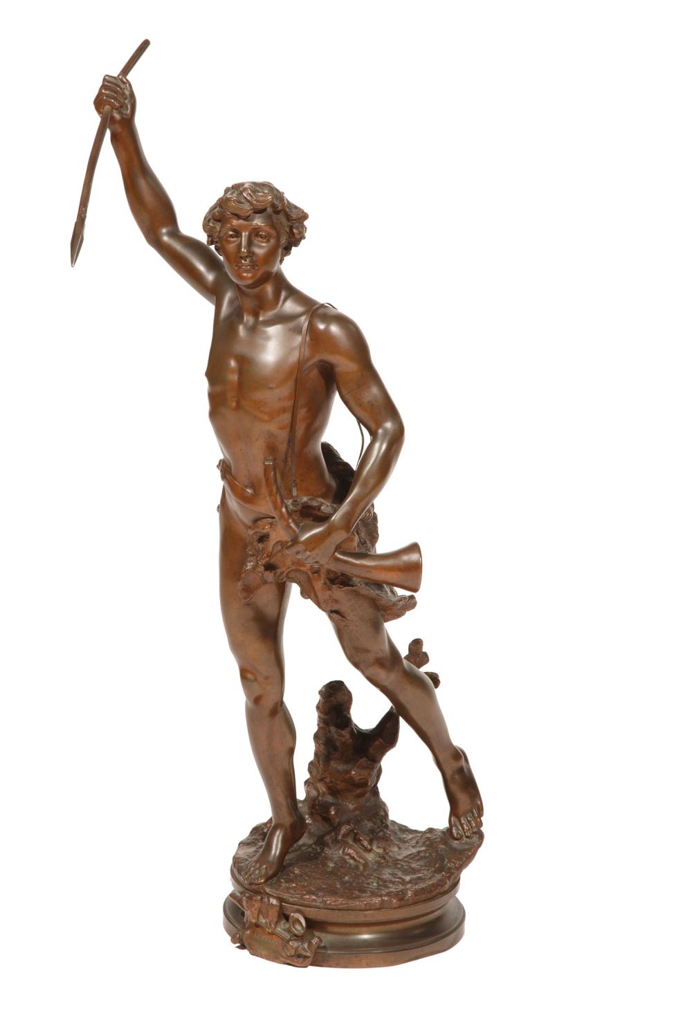 BRONZE FIGURE OF "ACTAEON"Bronze