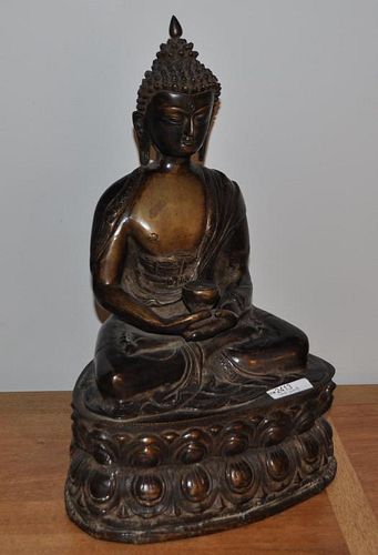 BRONZE FIGURE OF AMITABHAthe Buddha