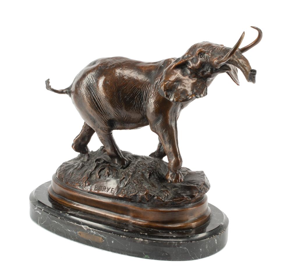 BRONZE FIGURE OF AN
