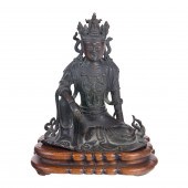 BRONZE FIGURE OF AVALOKITESHVA