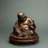 BRONZE FIGURE OF BUDAI Bronze