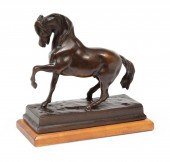 BRONZE FIGURE OF "CHEVAL TURC