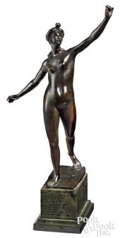 BRONZE FIGURE OF DIANA THE HUN