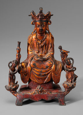 Bronze Figure of Guanyin Chinese,