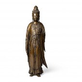 BRONZE FIGURE OF KANNON BOSATS