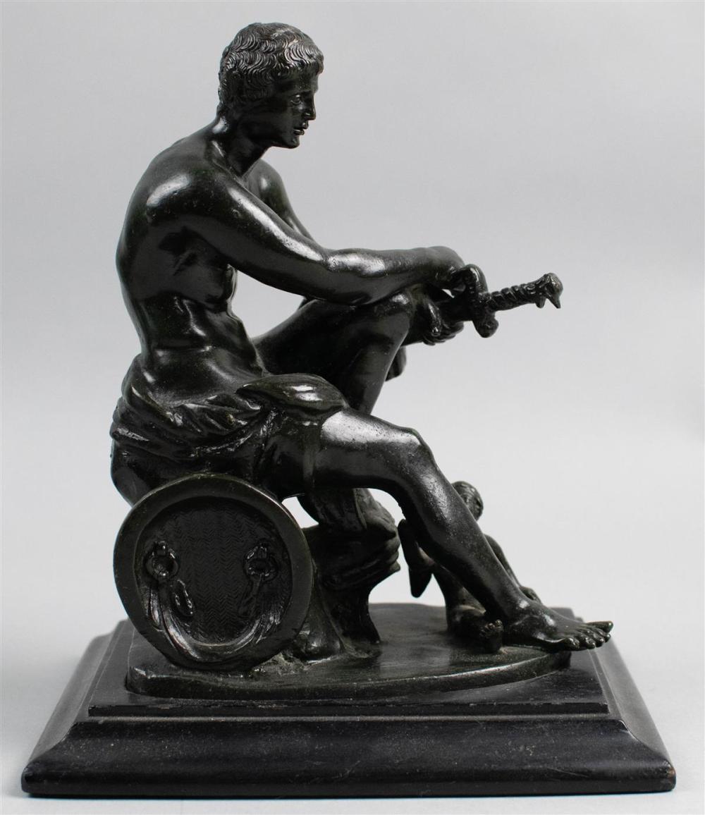 BRONZE FIGURE OF LUDOVISI MARS,