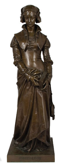 Bronze Figure of Marguerite 	 