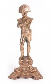 BRONZE FIGURE OF NAPOLEONBronz