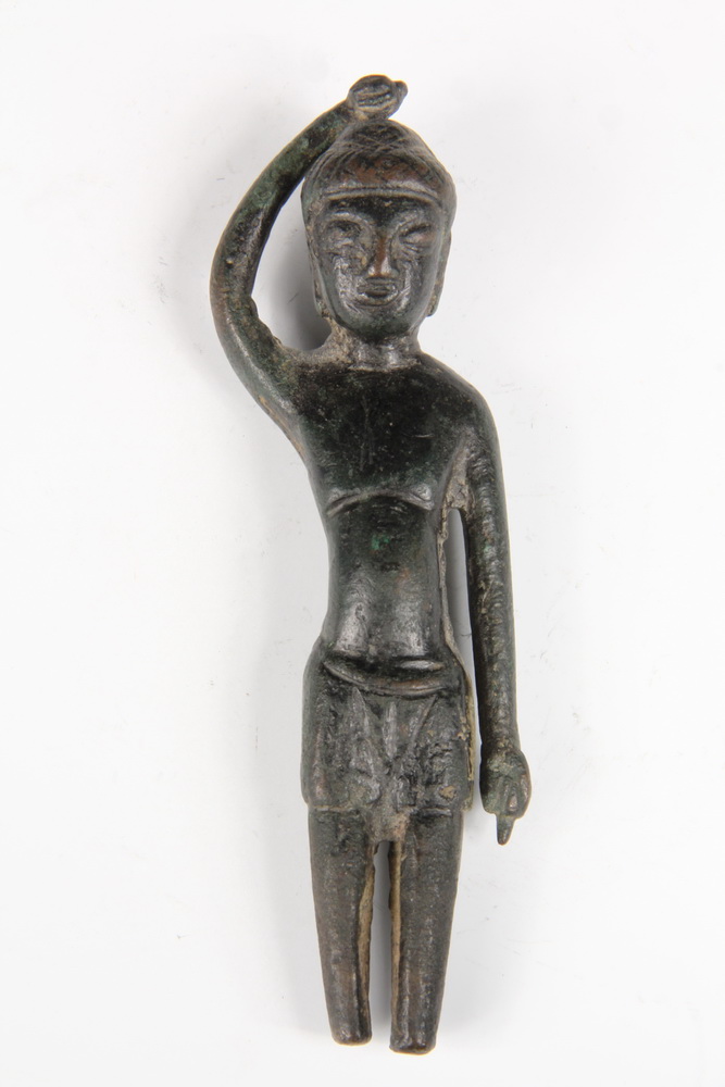 BRONZE FIGURE OF THE BUDDHA AS A