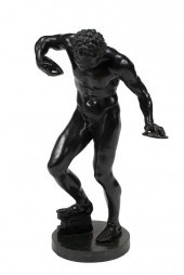BRONZE FIGURE OF THE "DANCING