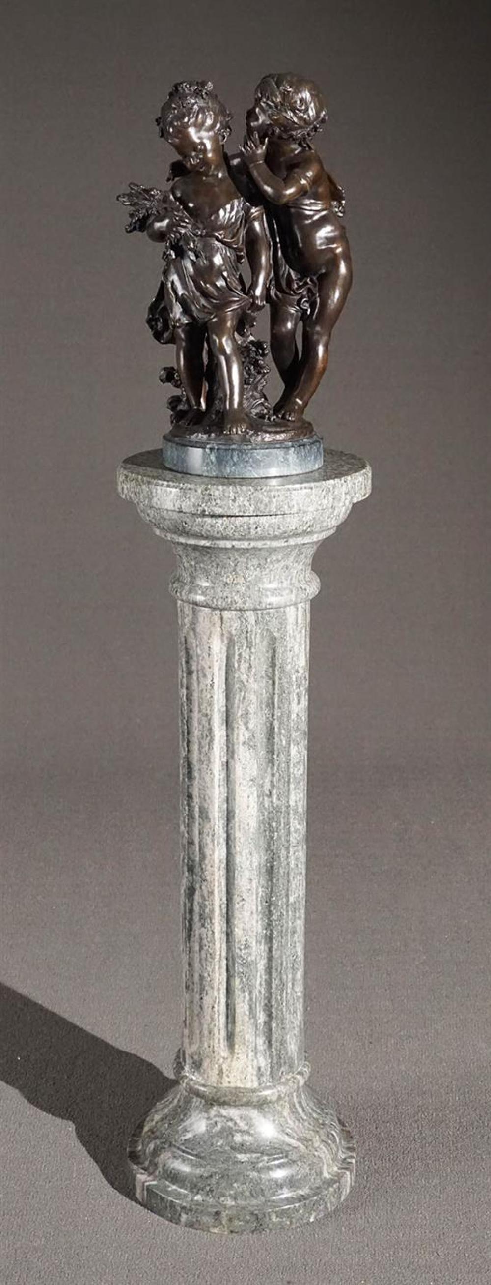 BRONZE FIGURE OF 'YOUNG SECRETS'