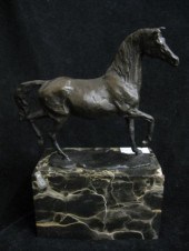 Bronze Figurine of a Horse sig