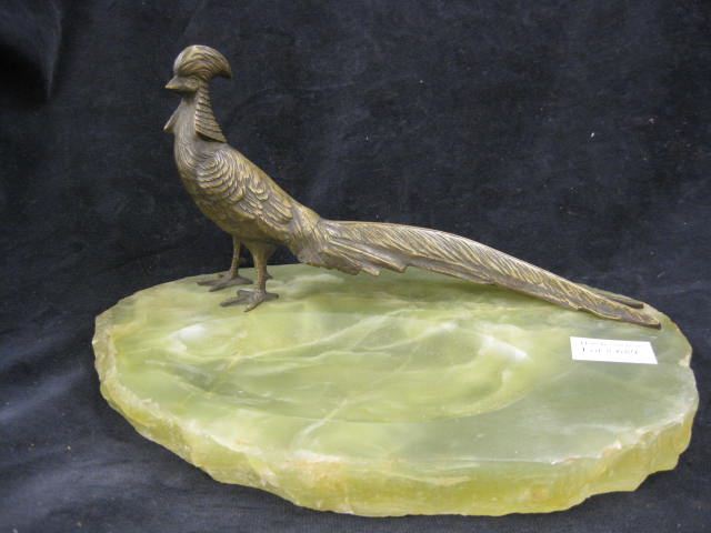 Bronze Figurine of a Pheasant on