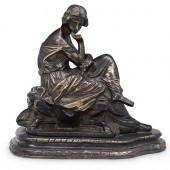 BRONZE FIGURINE OF CLASSICAL W