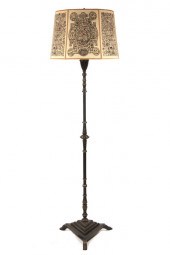 BRONZE FLOORLAMP - 1930s Bronz