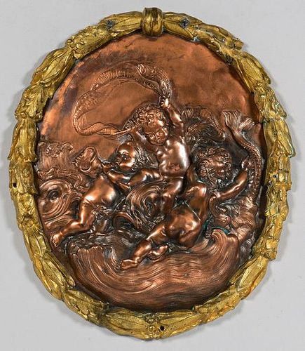 BRONZE FRAMED COPPER
