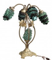 Bronze French style glass grap