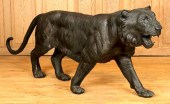 BRONZE GARDEN SCULPTURE OF STA
