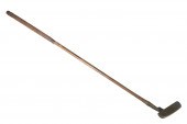 BRONZE GOLF PUTTER BY J. GOVAN