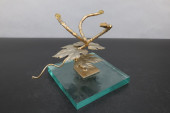 BRONZE GRAPE VINE AND LEAF SCU
